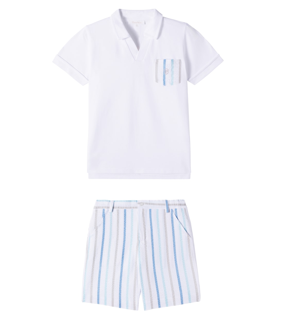 Set aus Polohemd und Shorts aus Baumwolle | Patachou