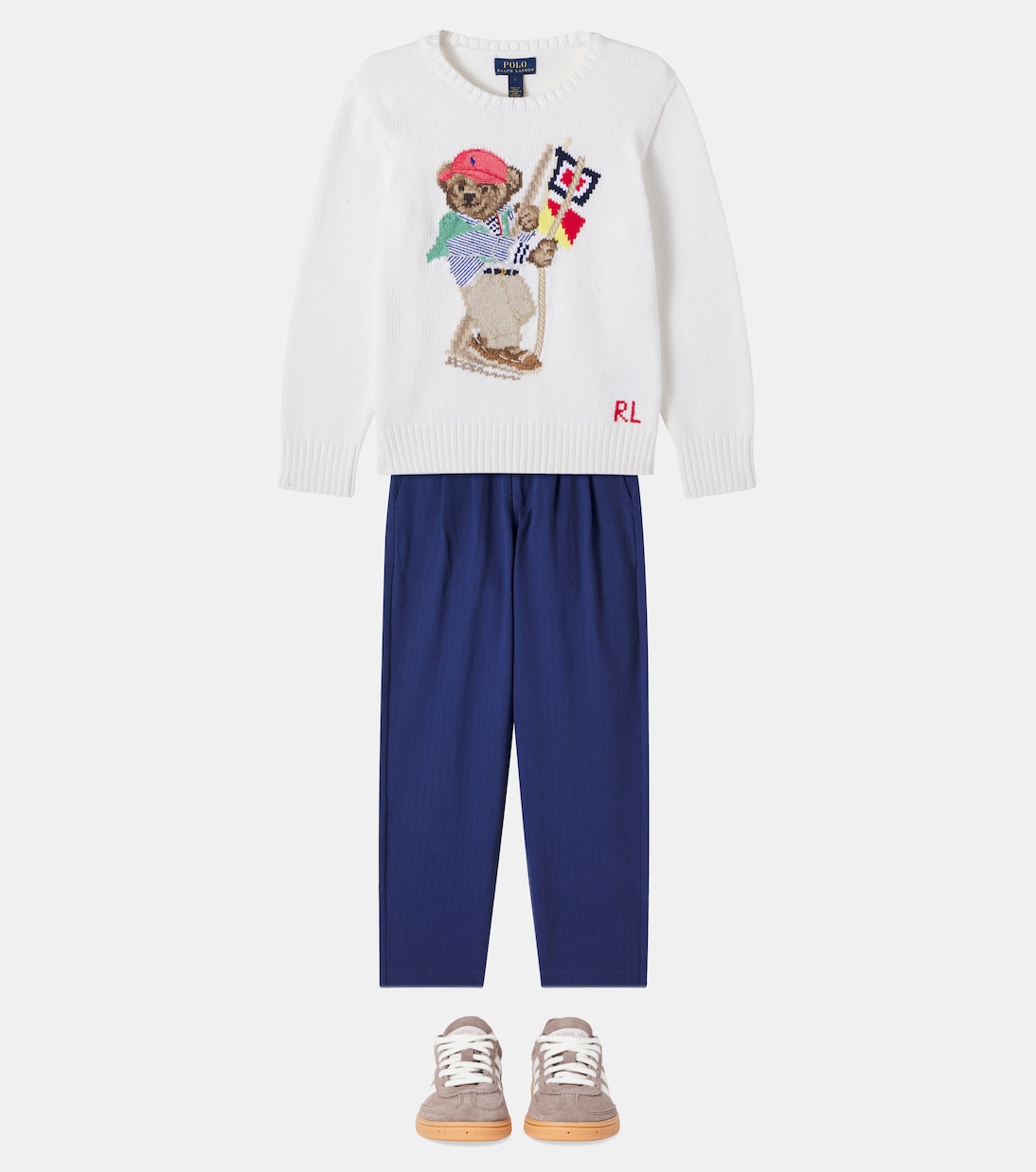 Polo Bear cotton sweater | Polo Ralph Lauren Kids