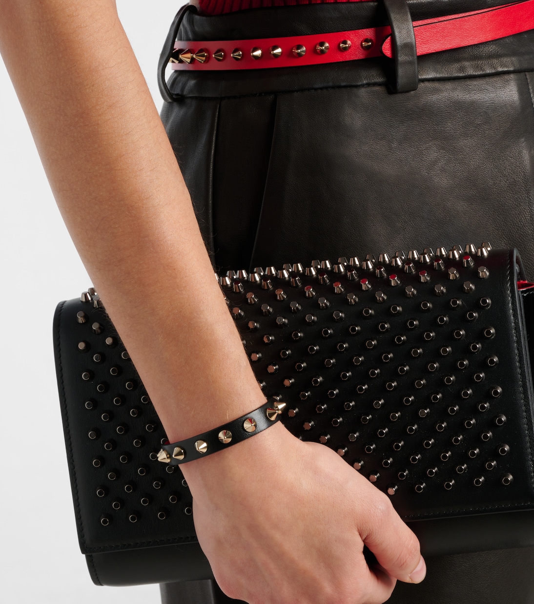 Loubilink leather bracelet | Christian Louboutin