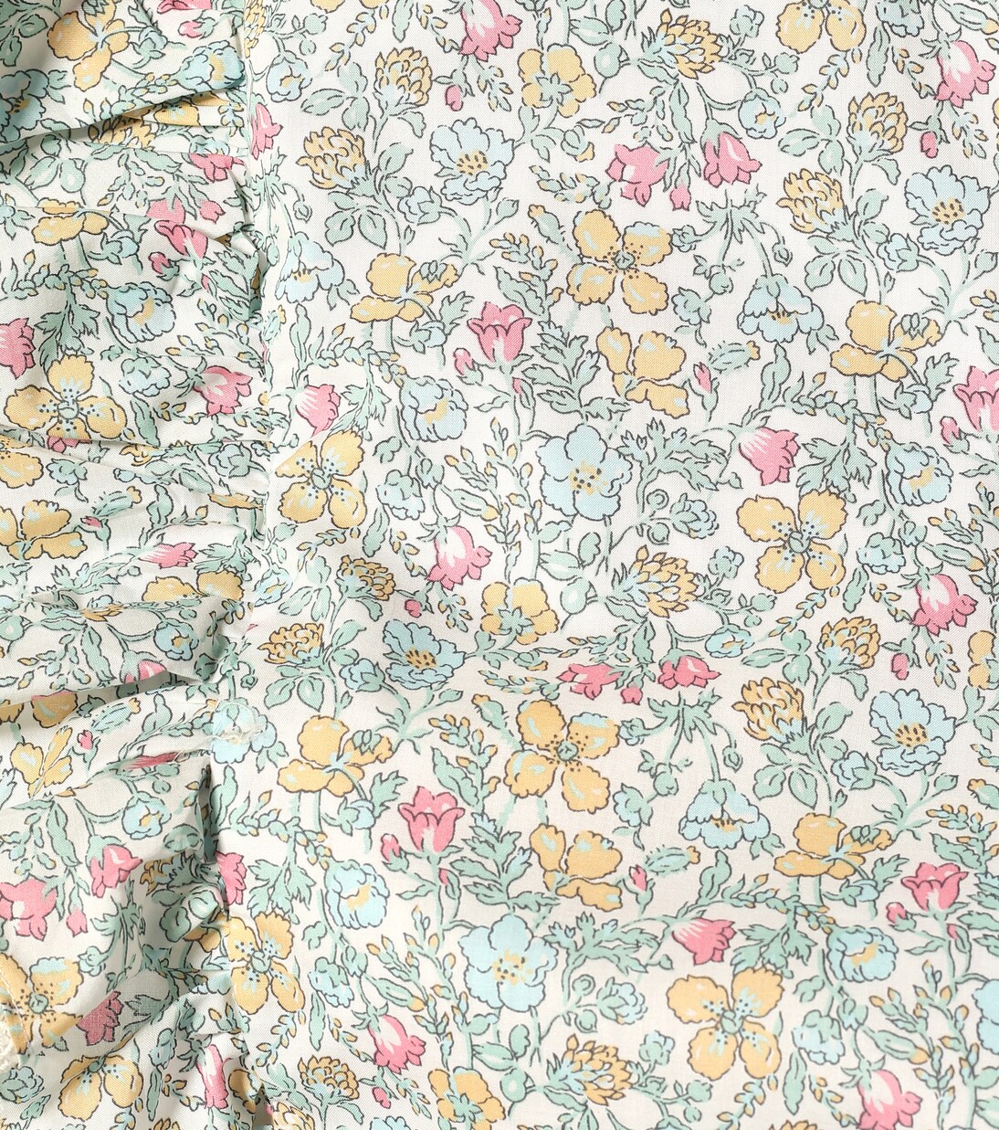 Top a stampa in cotone Liberty | Miu Miu