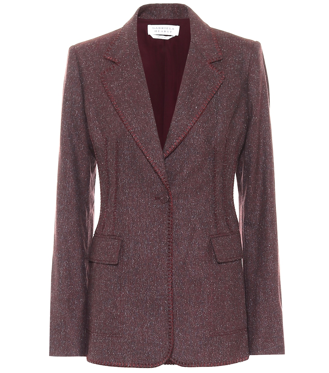 Blazer Minos in lana e seta | Gabriela Hearst