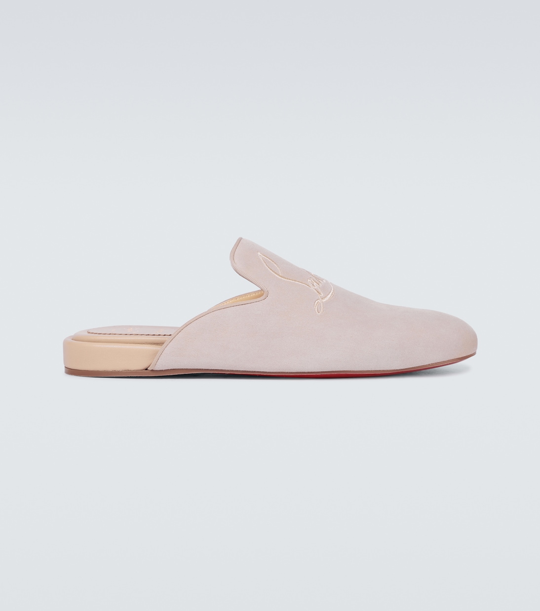 Navy Coolito Flat mules | Christian Louboutin