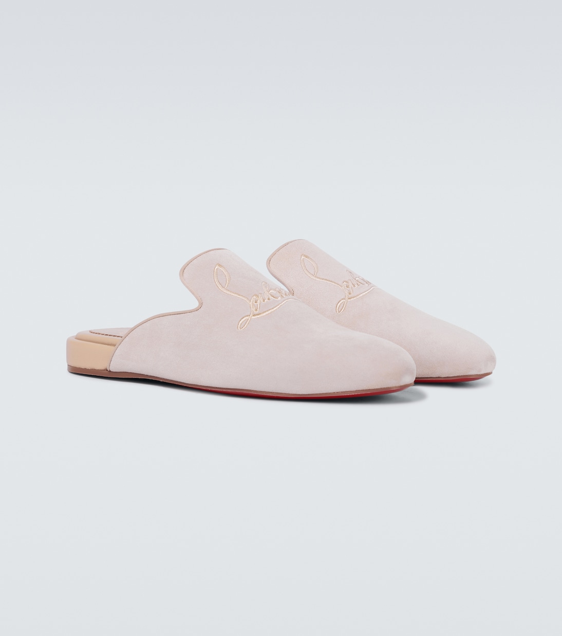 Navy Coolito Flat mules | Christian Louboutin