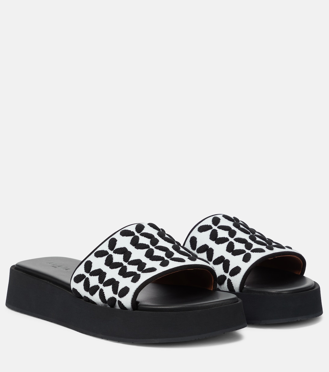 Knit platform sandals | Alaïa