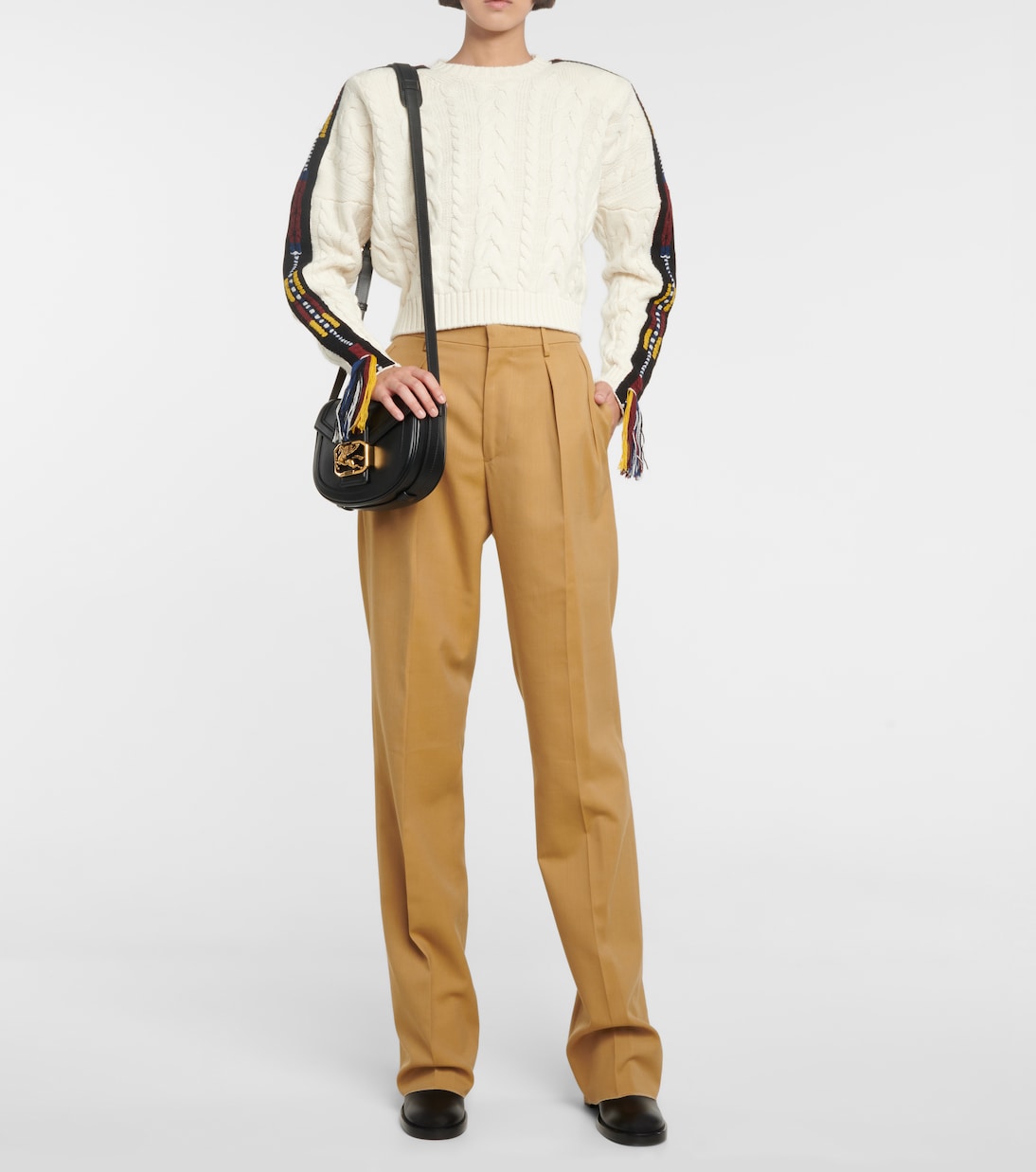 Pantalones rectos de tiro alto | Etro