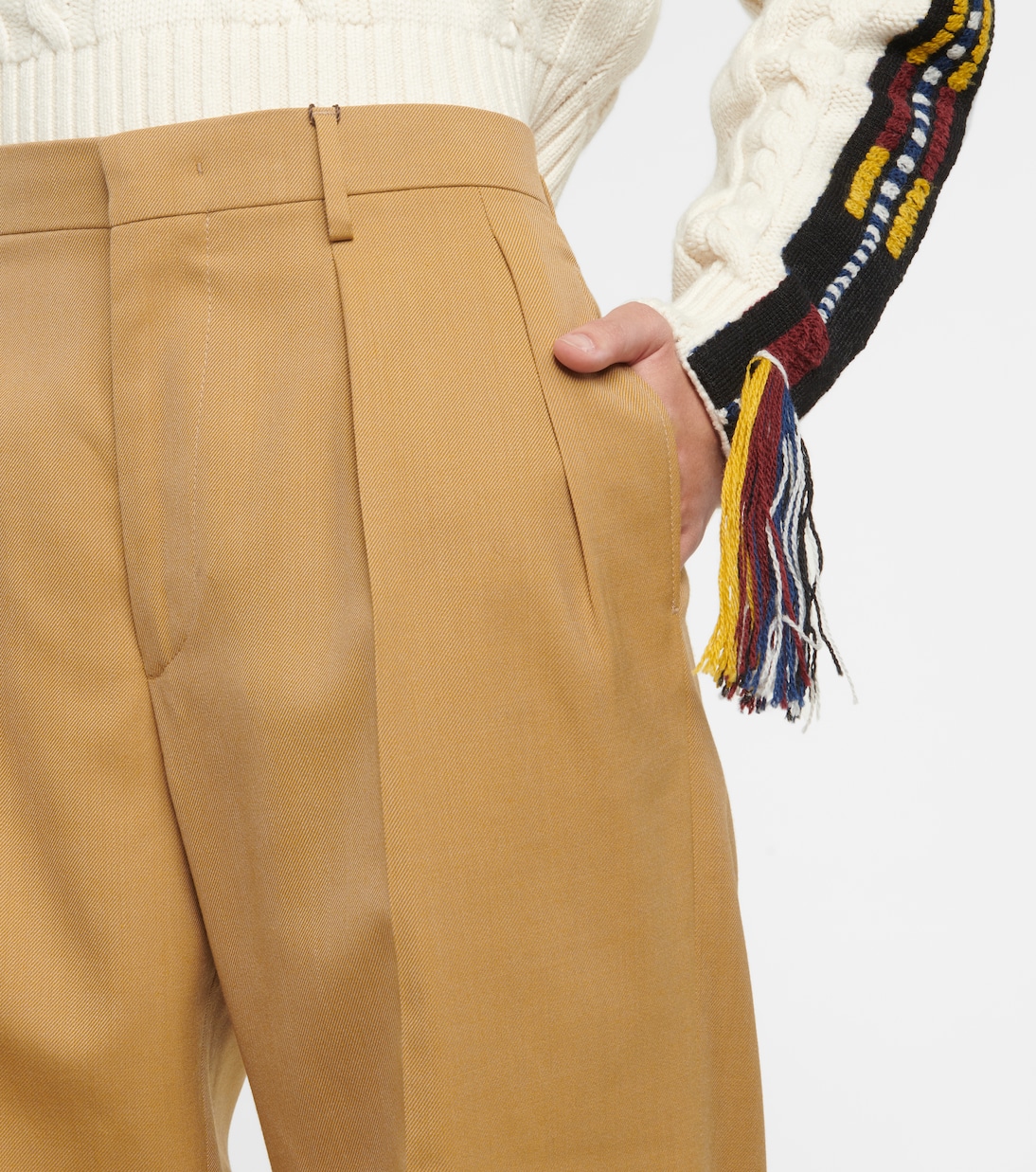 Pantalones rectos de tiro alto | Etro