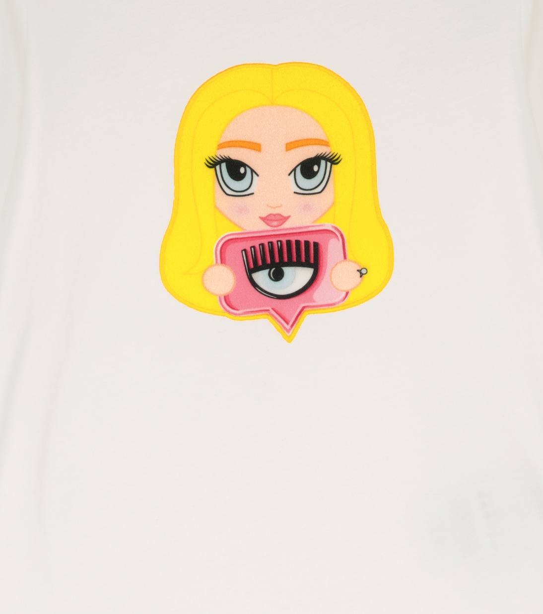 x Chiara Ferragni - Top Mascotte in cotone | Monnalisa