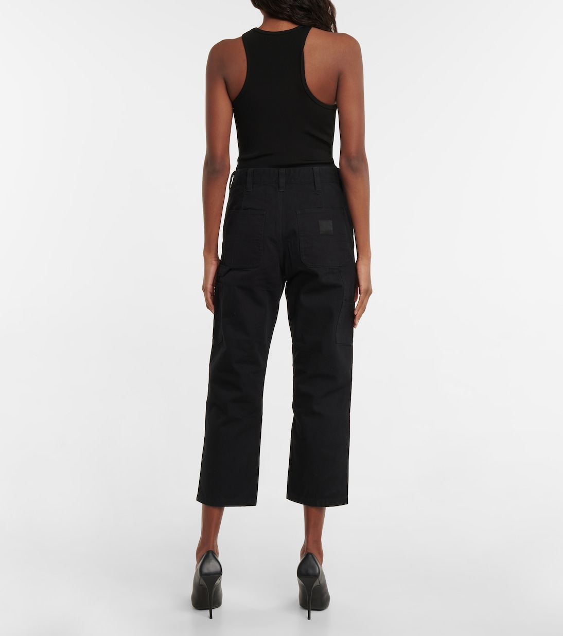 x Carhartt WIP jeans de tiro alto cropped | Wardrobe.NYC