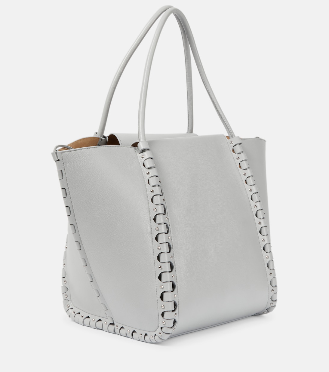 Tote Hinge Medium aus Leder | Alaïa
