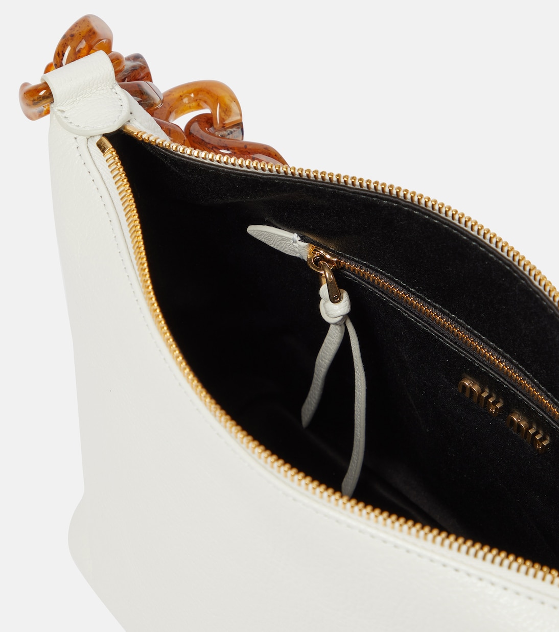 Borsa a spalla Miu Spirit in pelle | Miu Miu