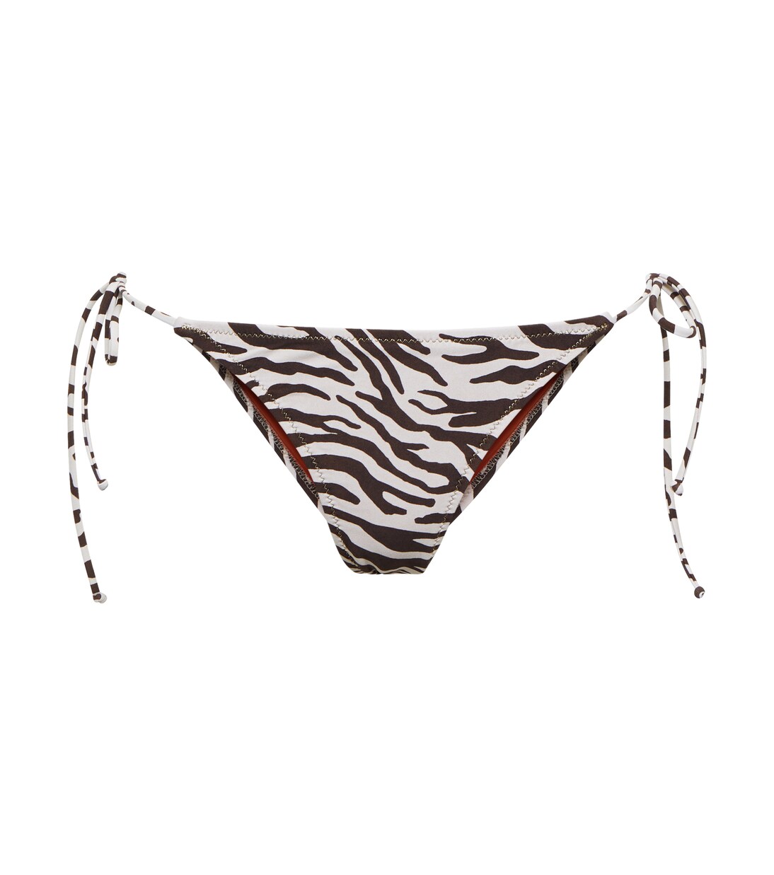 Miami zebra-print bikini bottoms | Reina Olga