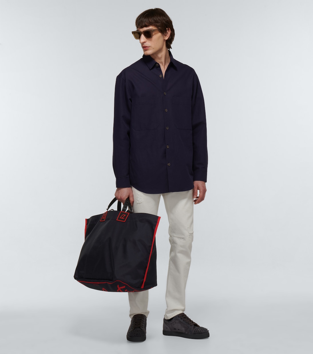 Verzierte Tote aus Ripstop | Christian Louboutin