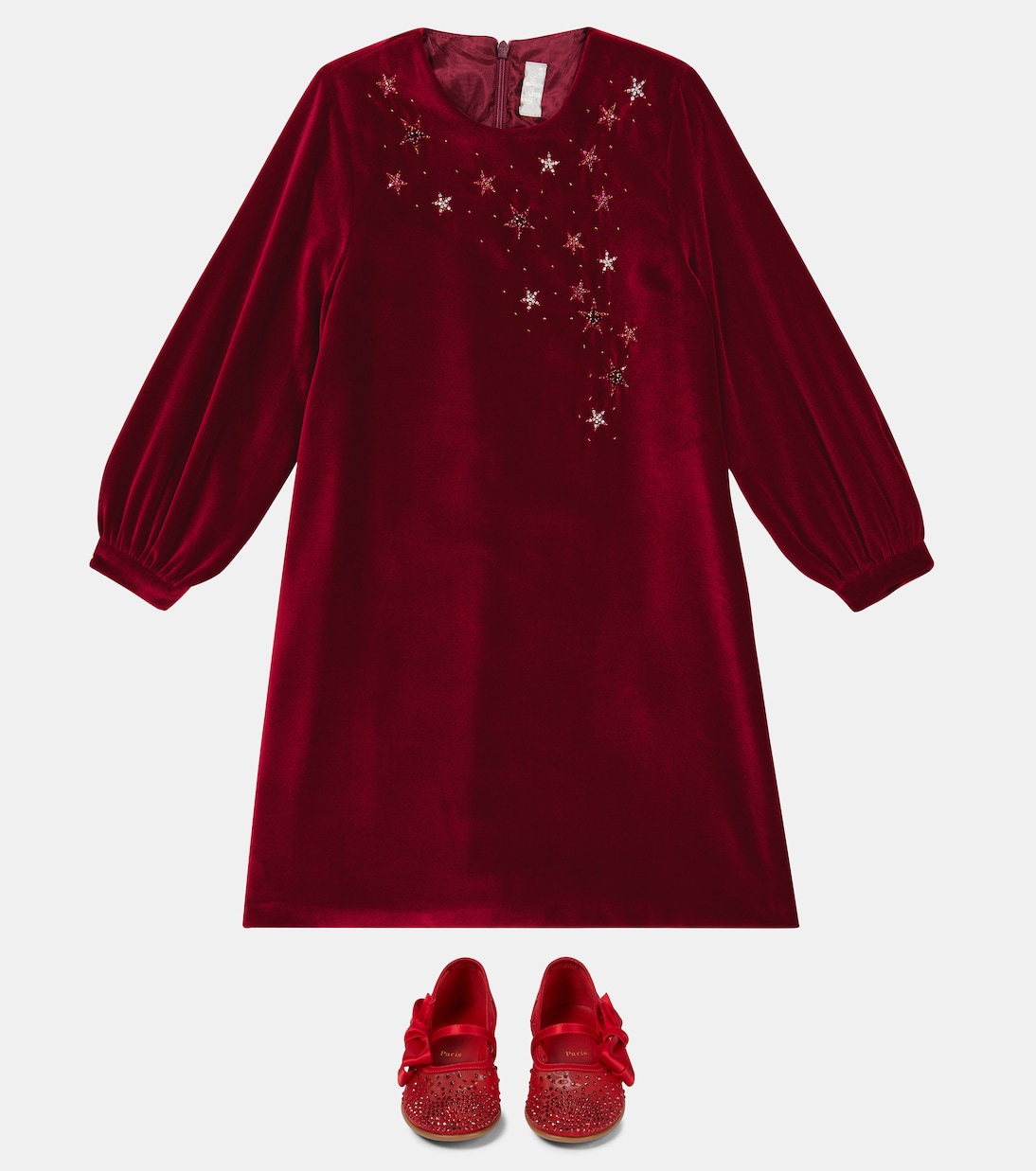 Melodie Strass ballet flats | Christian Louboutin Kids