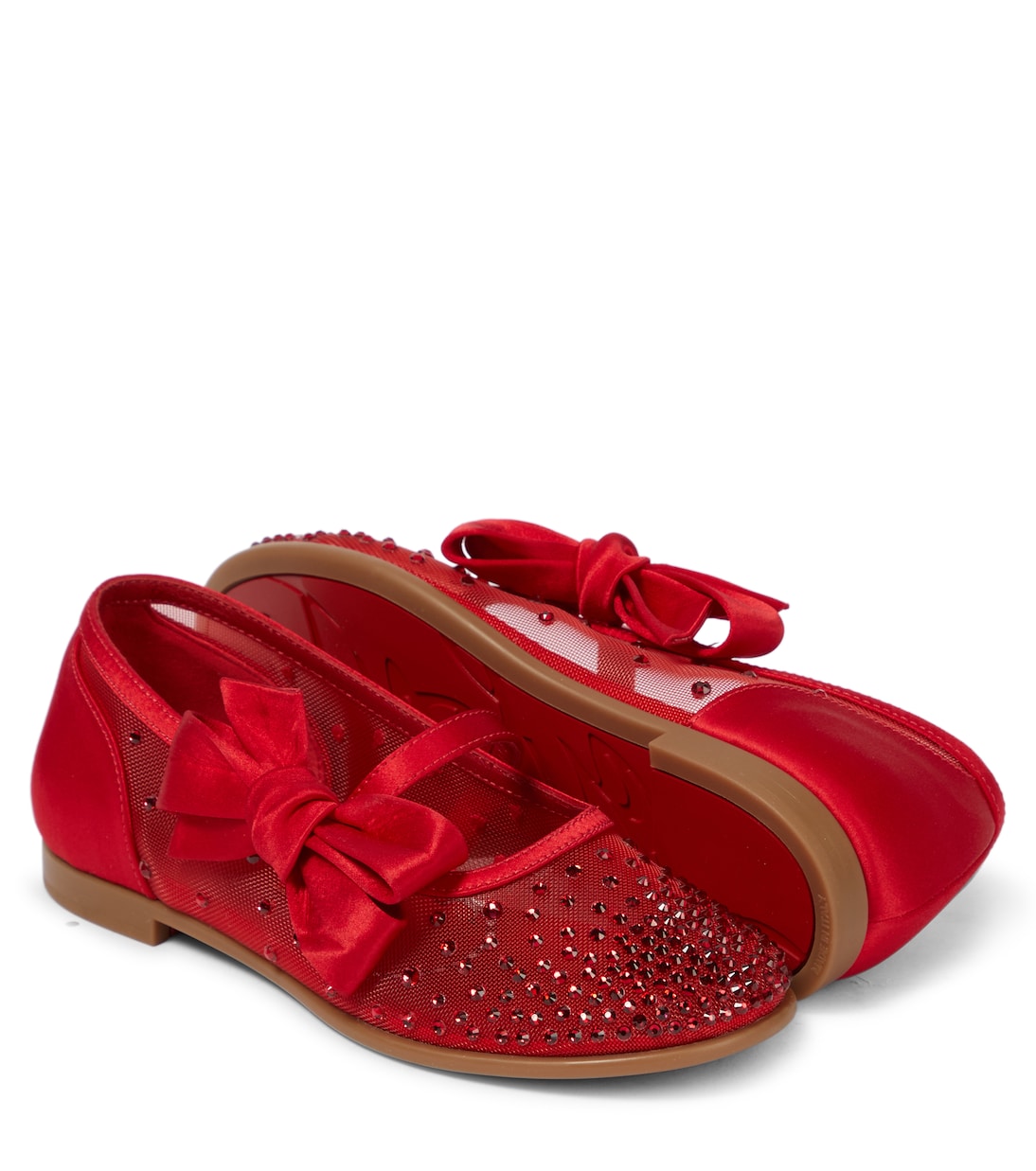 Melodie Strass ballet flats | Christian Louboutin Kids