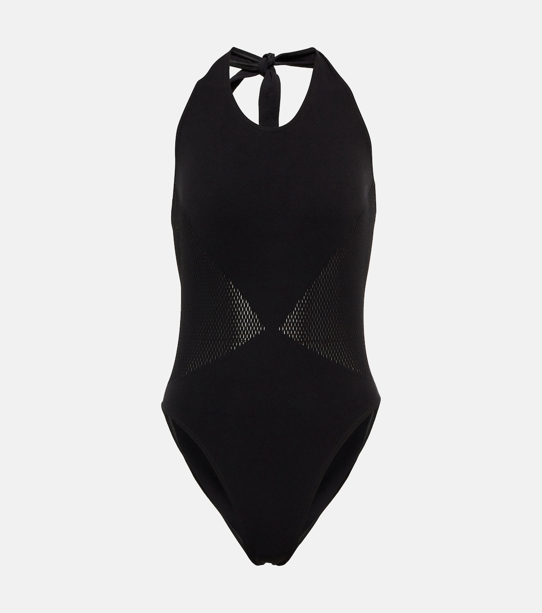 Mesh-insert swimsuit | Alaïa