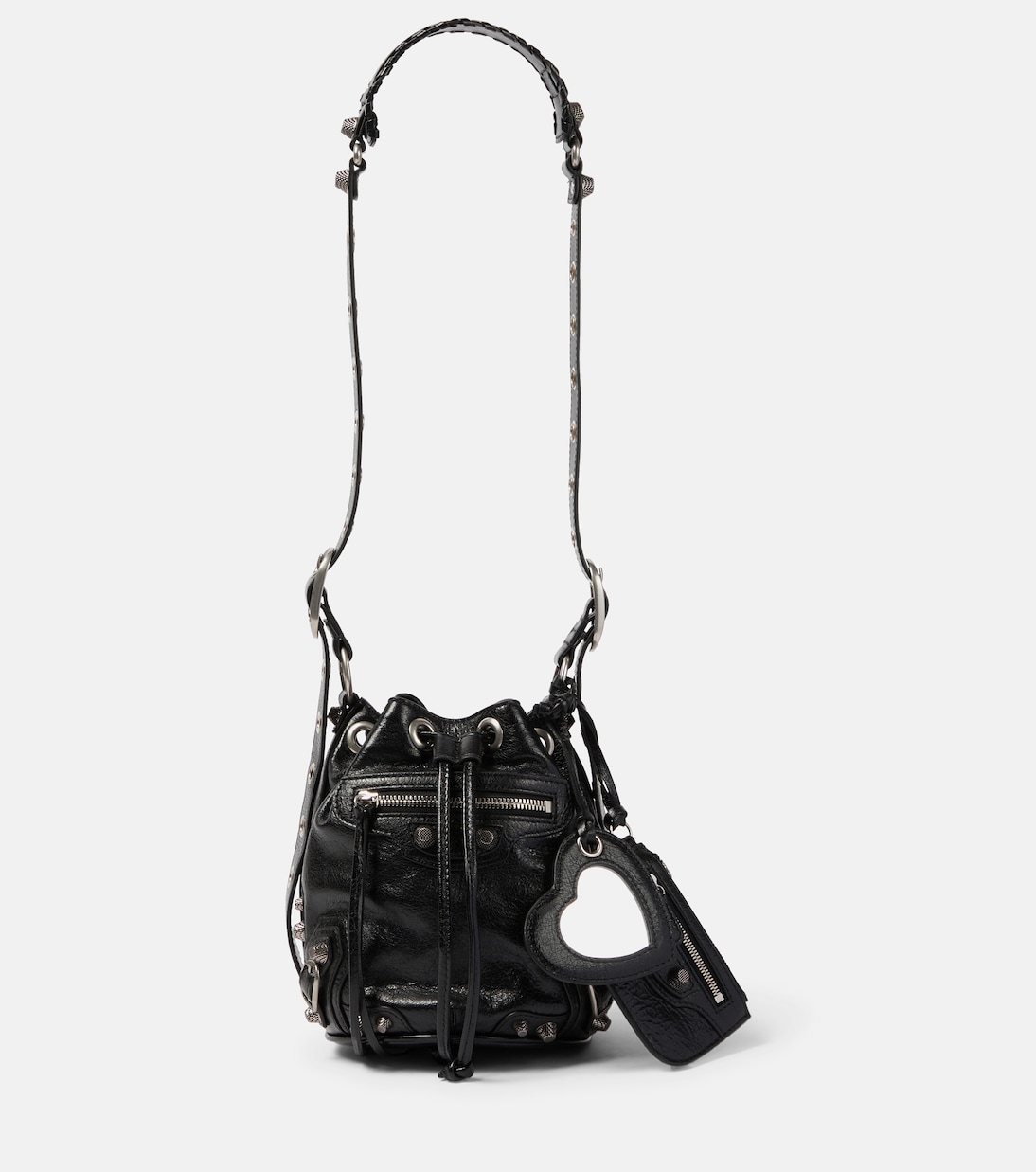 Le Cagole XS leather bucket bag | Balenciaga