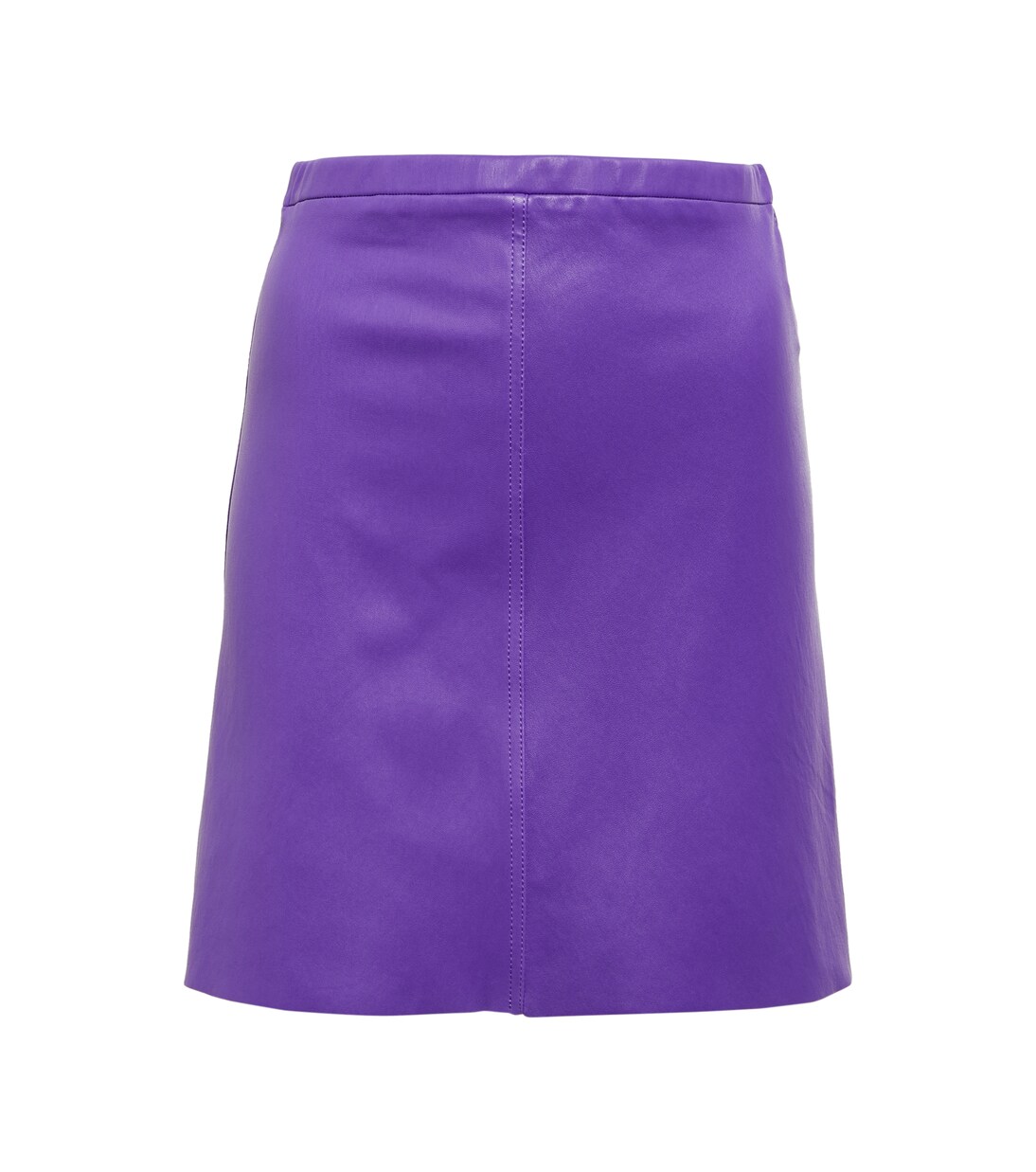 Minigonna Lucie a vita alta in pelle | Stouls
