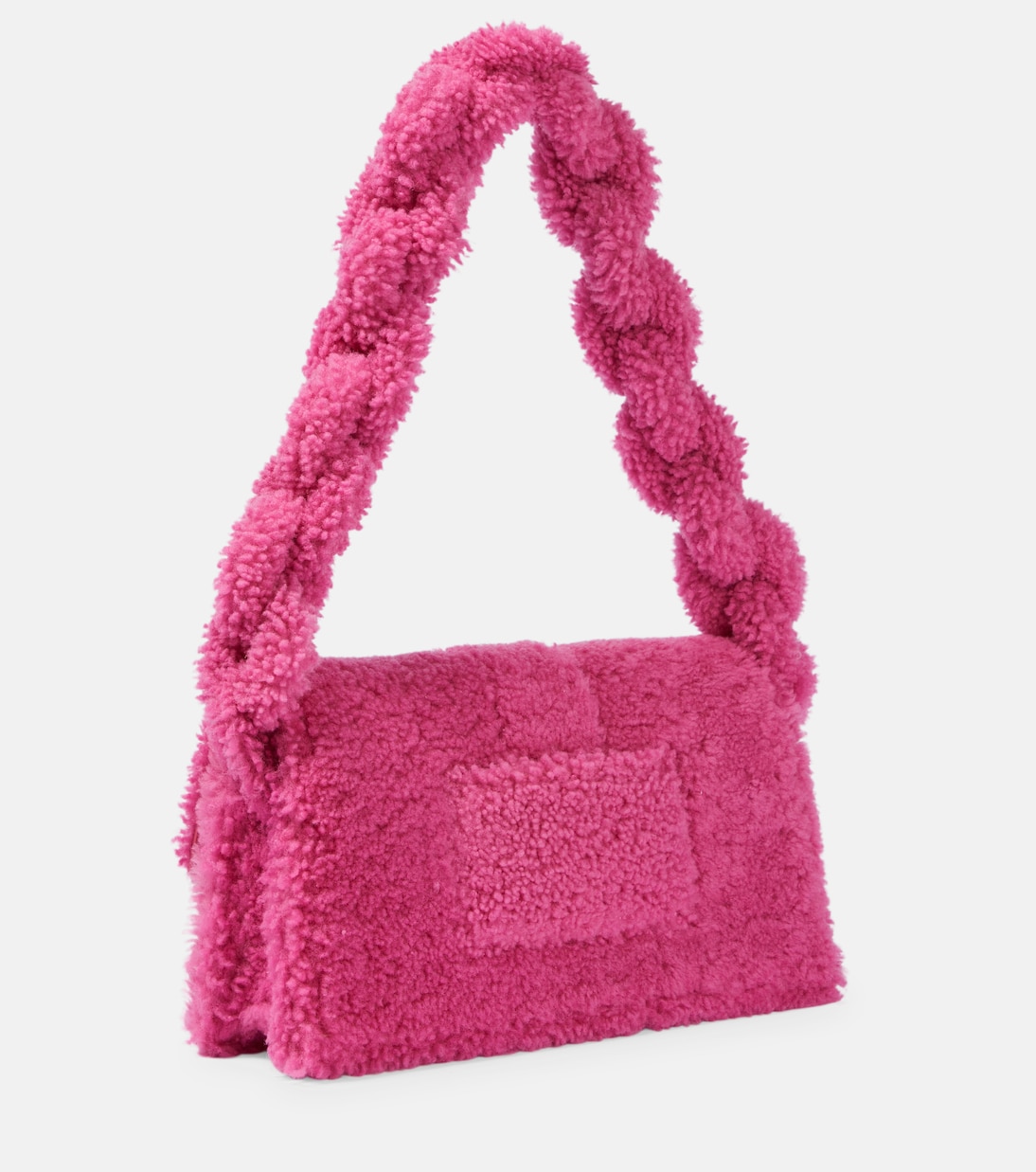 Le Bambidou shearling shoulder bag | Jacquemus