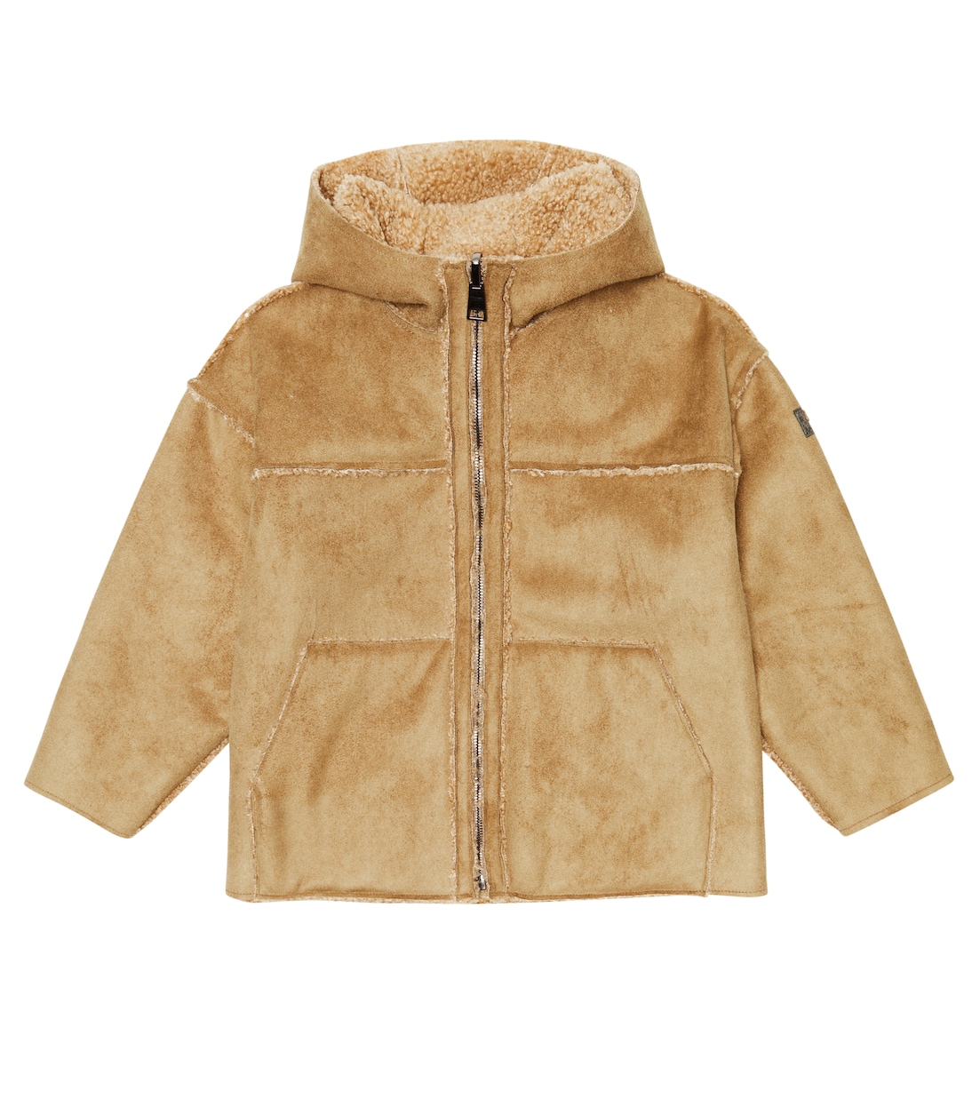 Faux shearling jacket | Il Gufo