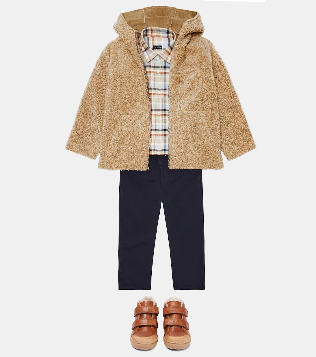 Faux shearling jacket | Il Gufo