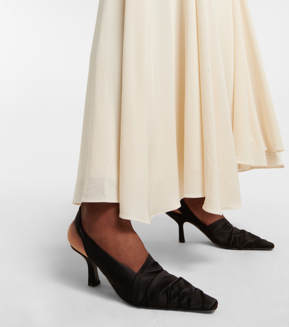 Pumps slingback Water in raso | Khaite