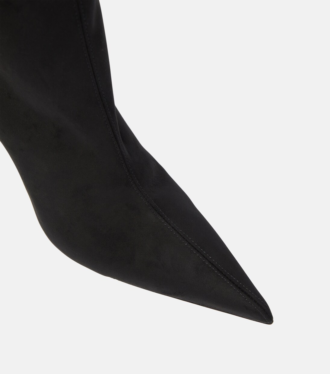 Crystal-trimmed suede ankle boots | Alexandre Vauthier