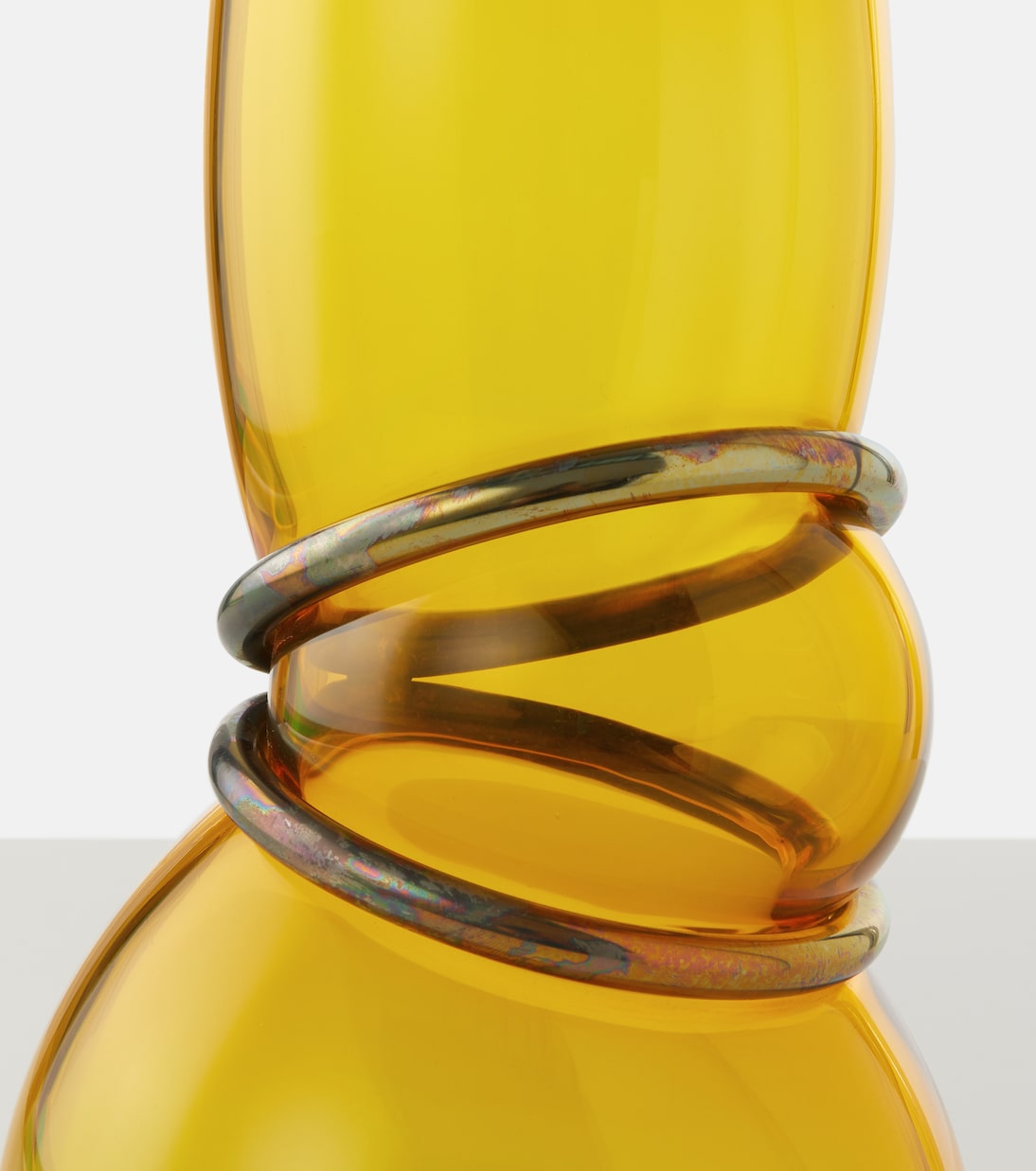 Double Ring glass vase | Vanessa Mitrani