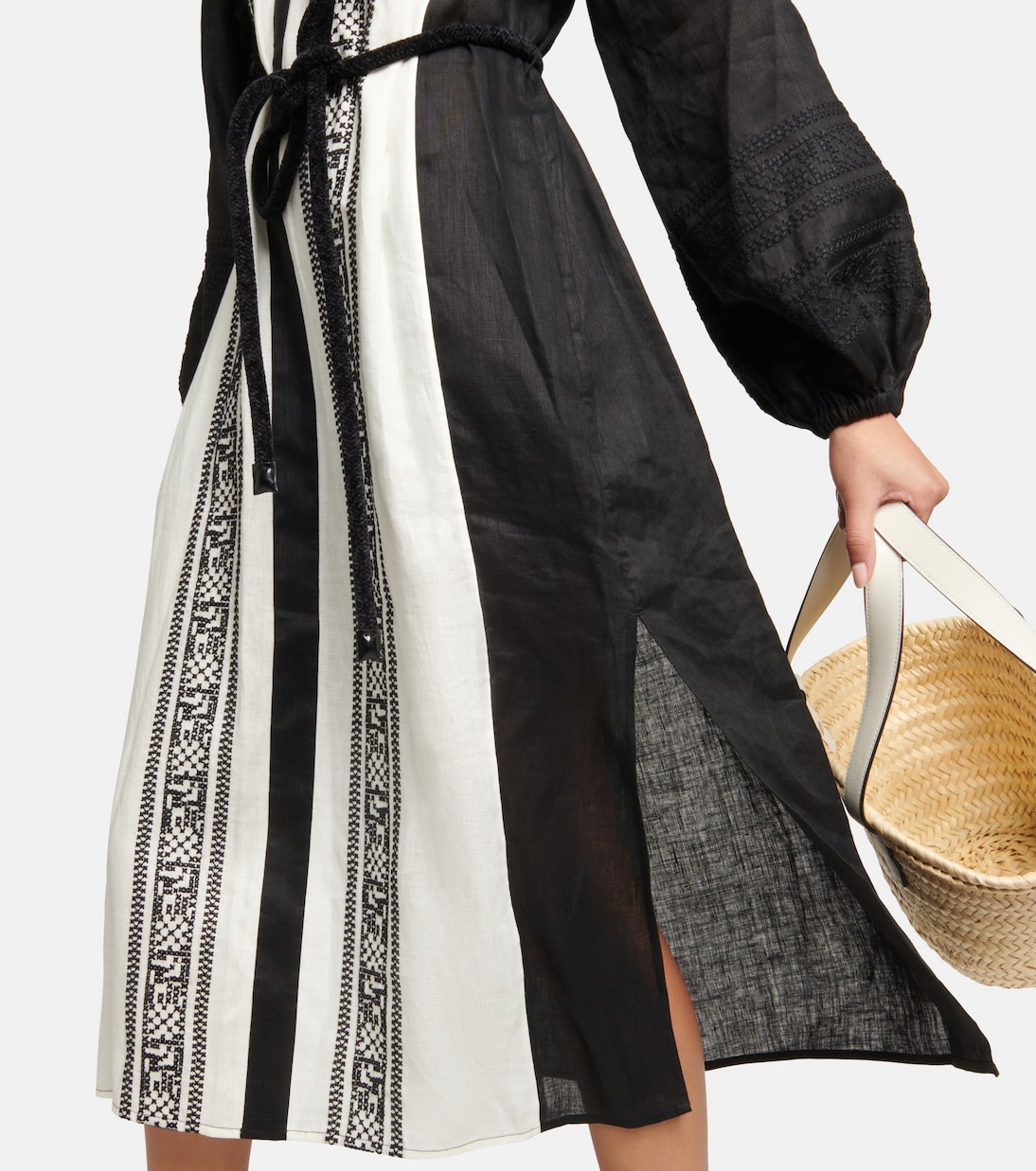 Bestickter Kaftan aus Leinen | Tory Burch