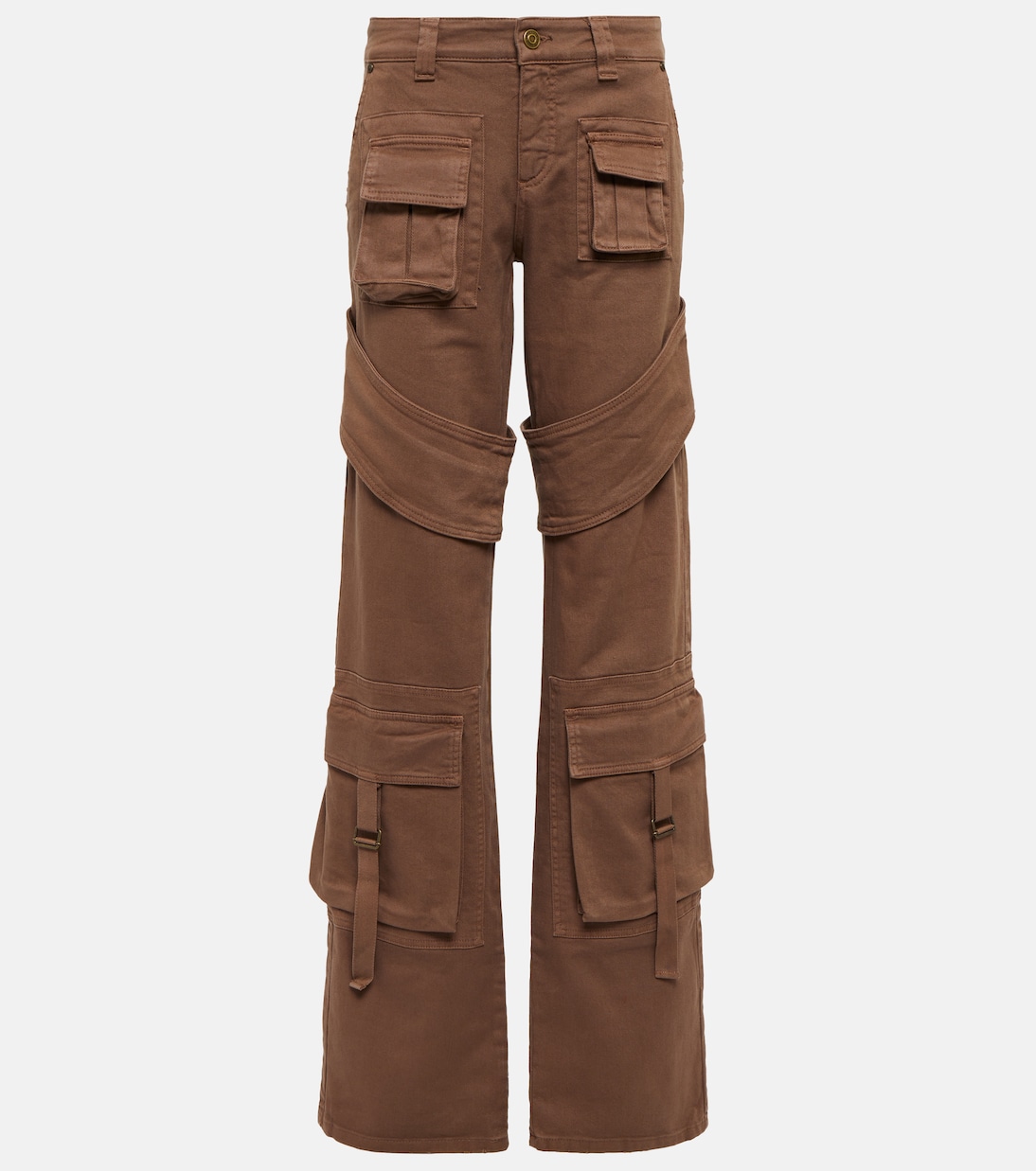 Pantalon cargo en toile de coton | Blumarine
