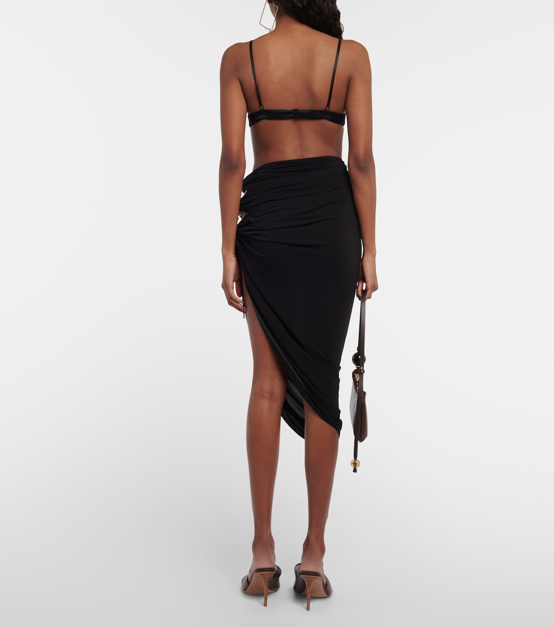 Falda midi La Jupe Perola de jersey | Jacquemus