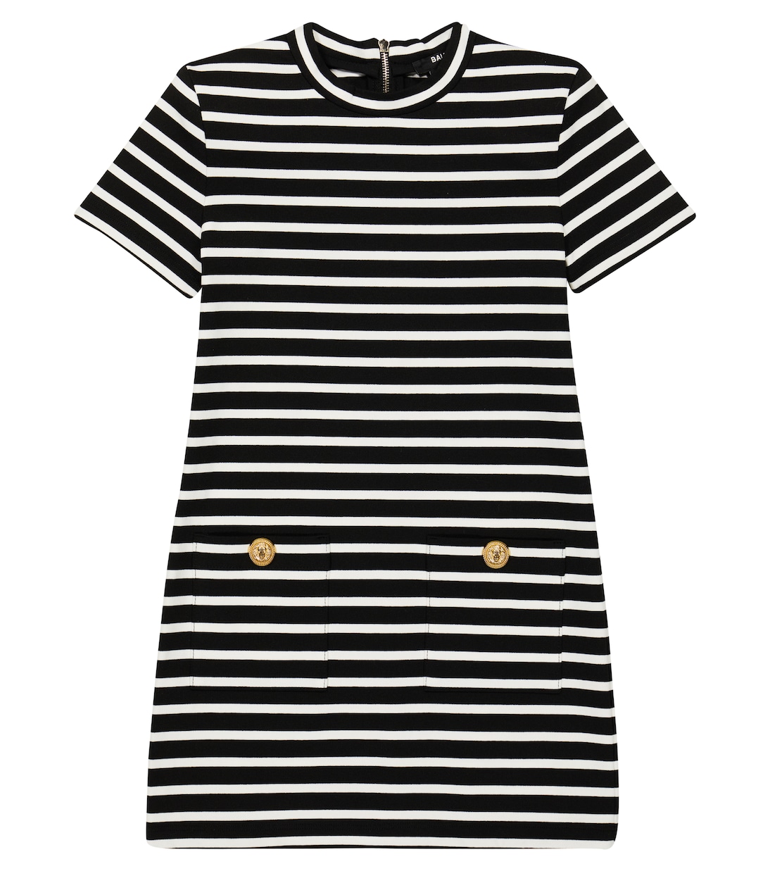 Striped jersey dress | Balmain Kids