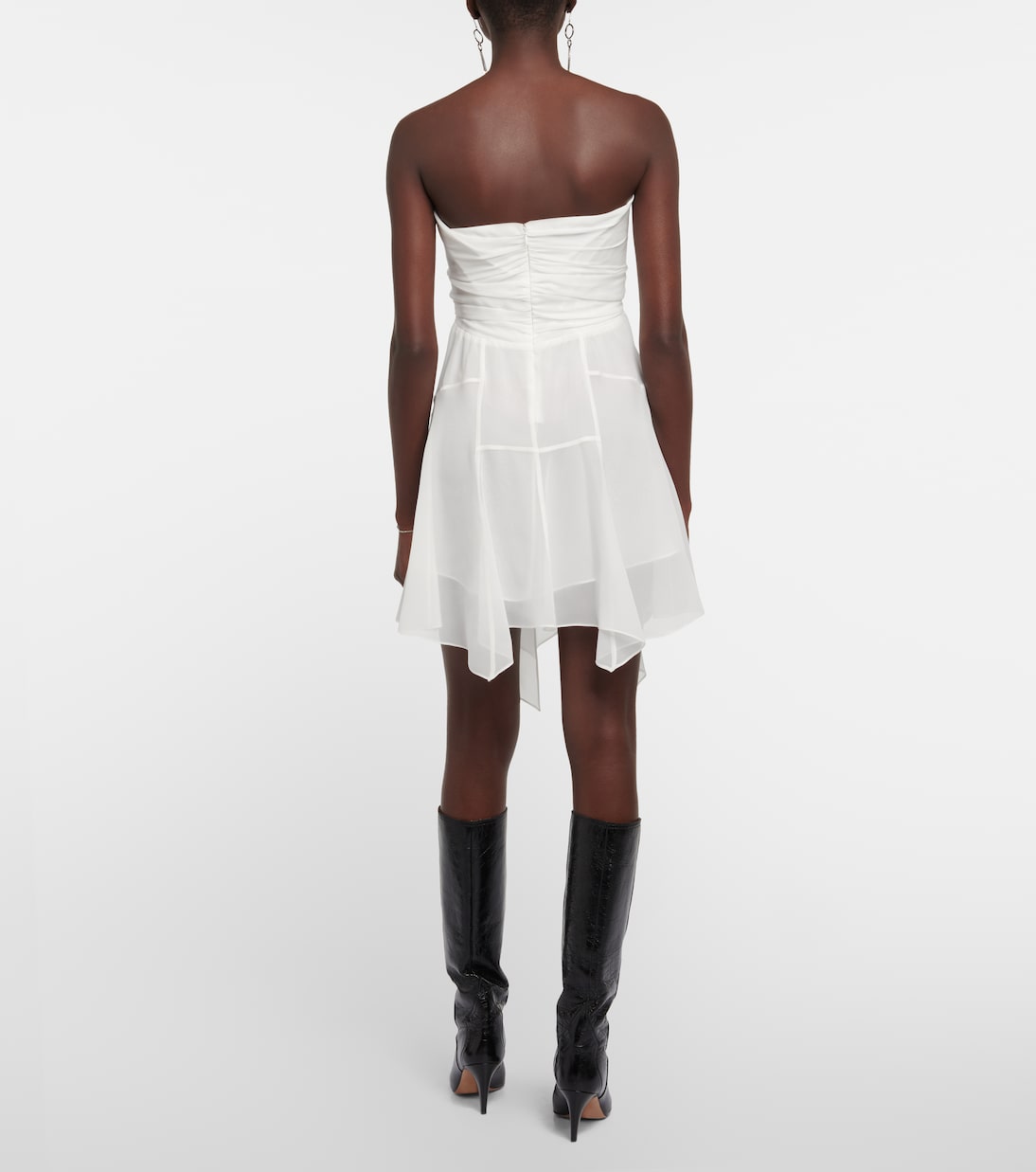 Tiffen silk chiffon minidress | Isabel Marant