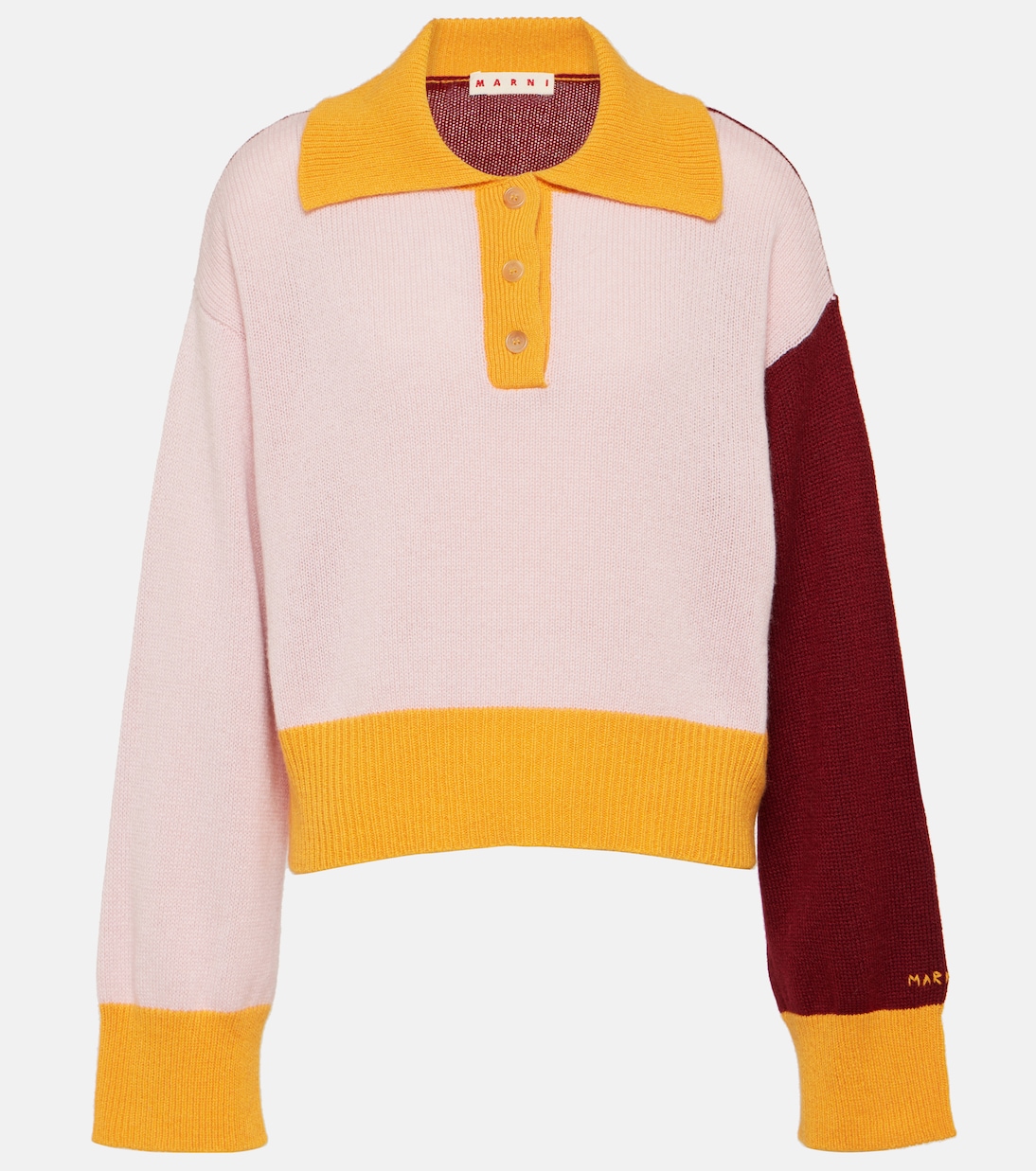 Polo de cachemir colorblock | Marni