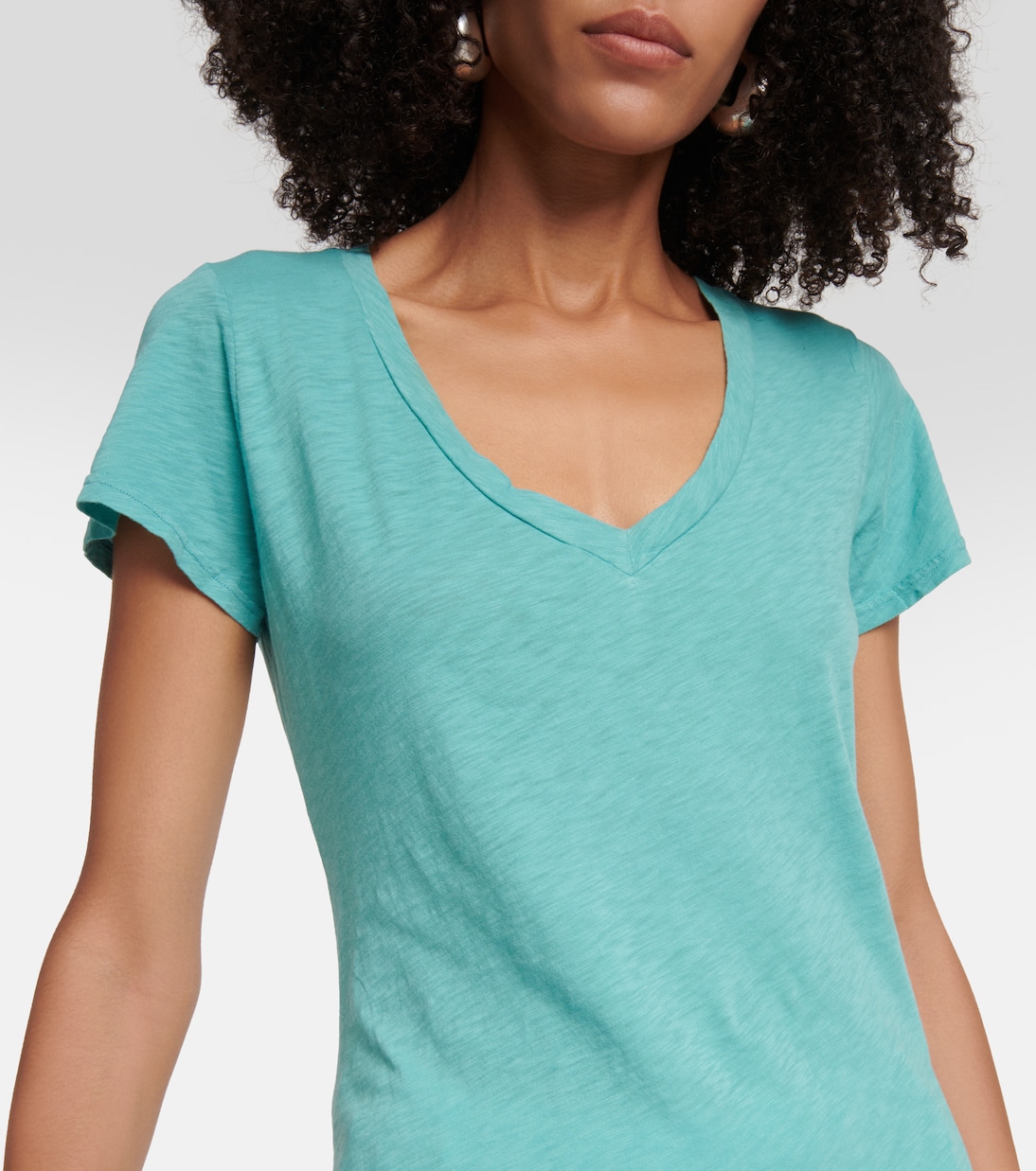 T-Shirt Lilith aus Baumwoll-Jersey | Velvet