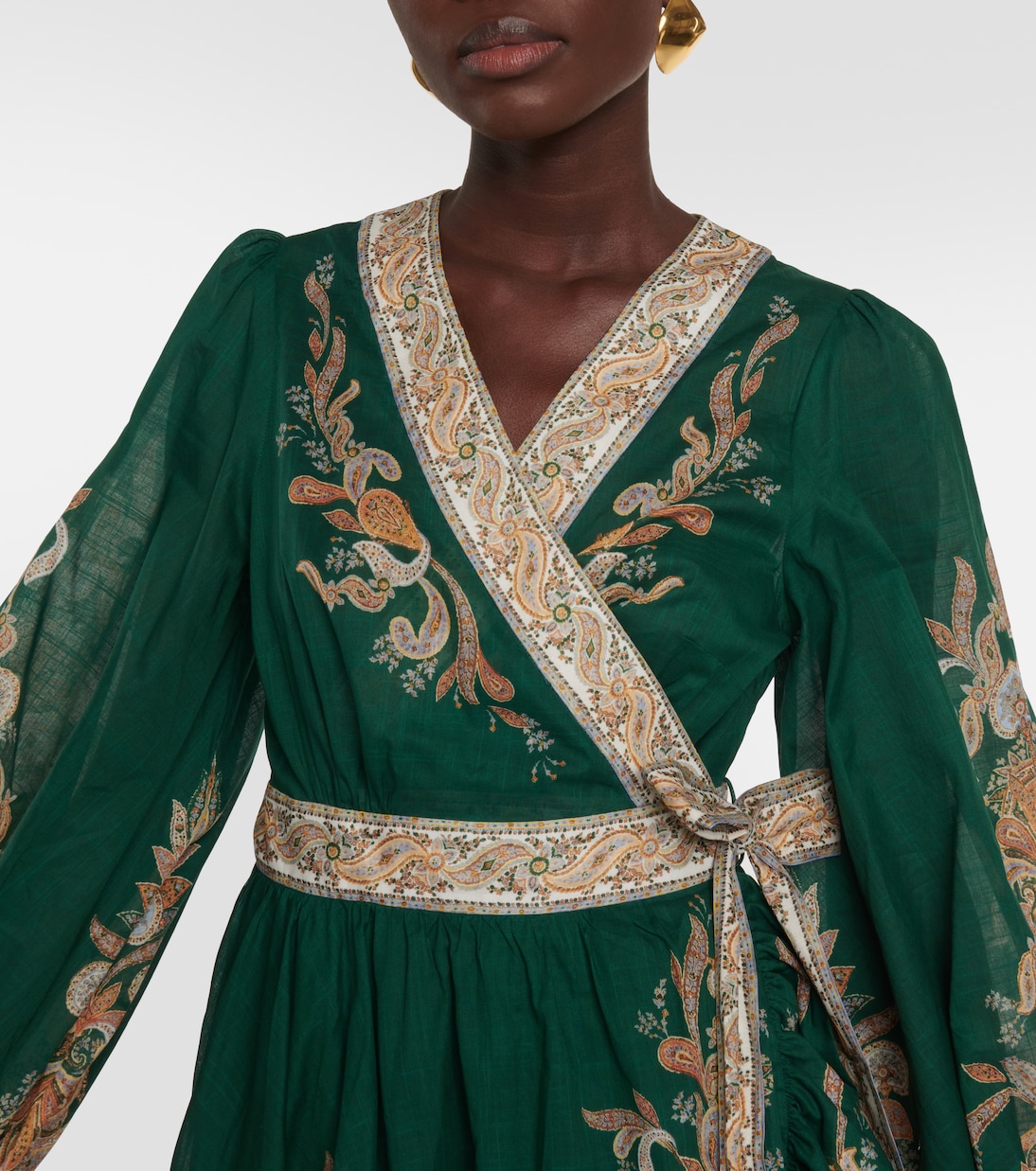 Minikleid Devi aus Baumwolle | Zimmermann