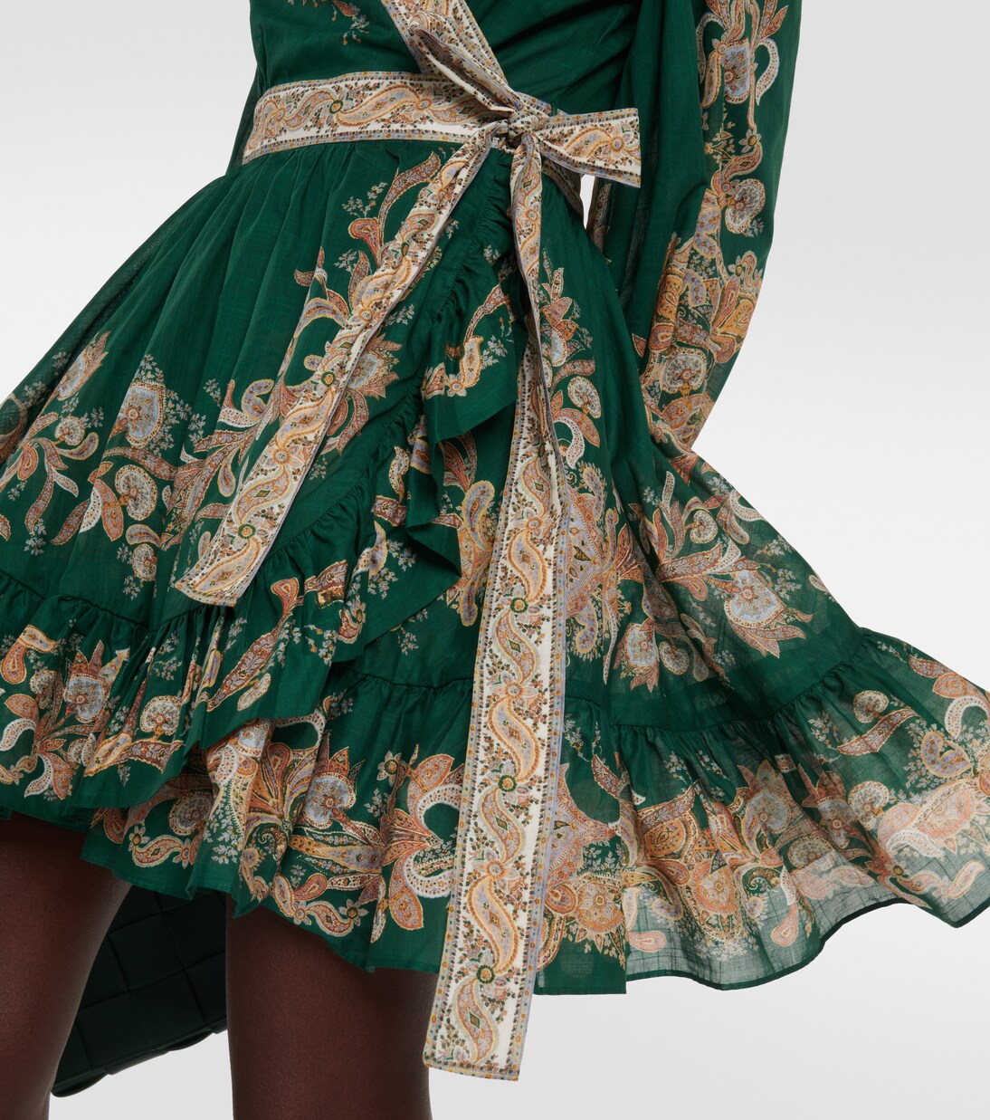 Minikleid Devi aus Baumwolle | Zimmermann