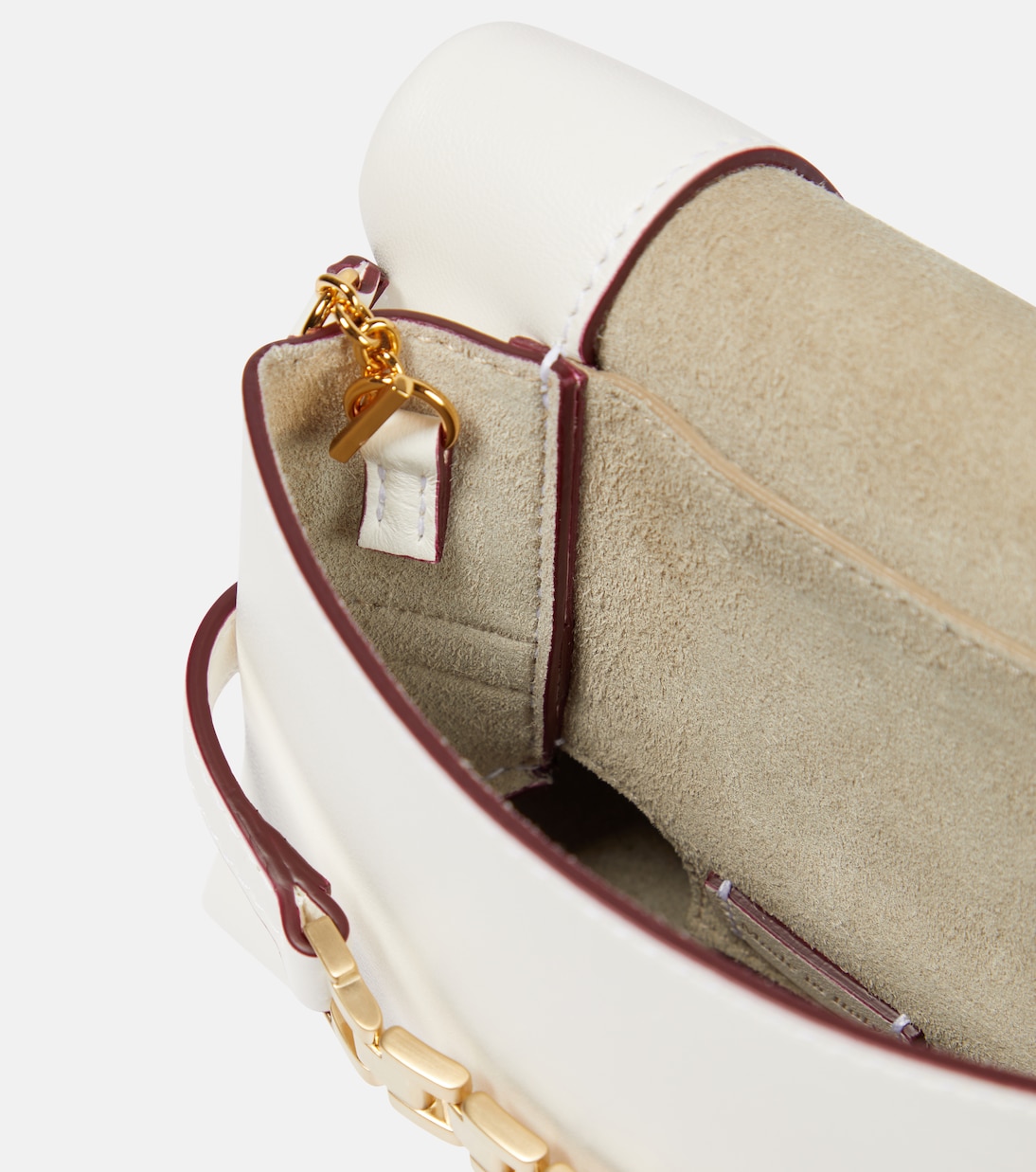 Bridal Mini Chain leather shoulder bag | Victoria Beckham