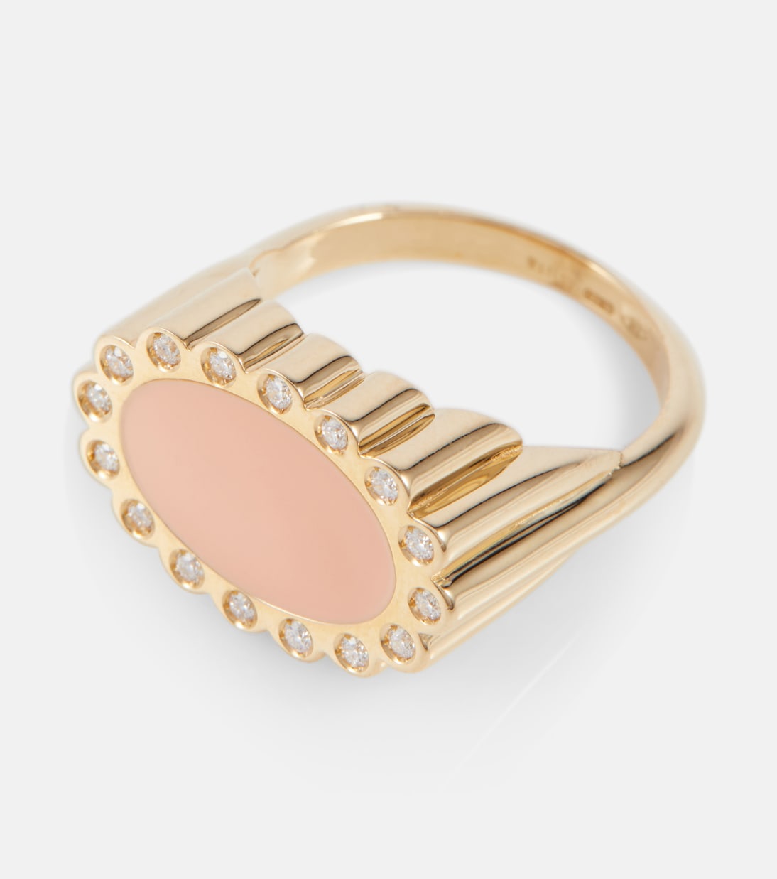 Margarita Brillante 18kt yellow gold ring with diamonds | Aliita