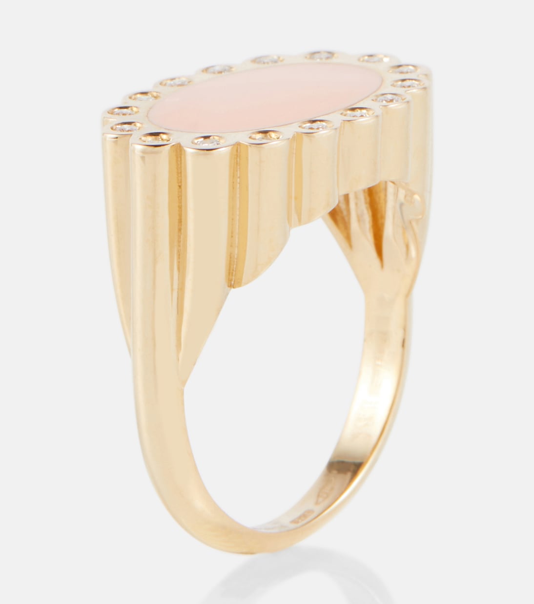 Margarita Brillante 18kt yellow gold ring with diamonds | Aliita