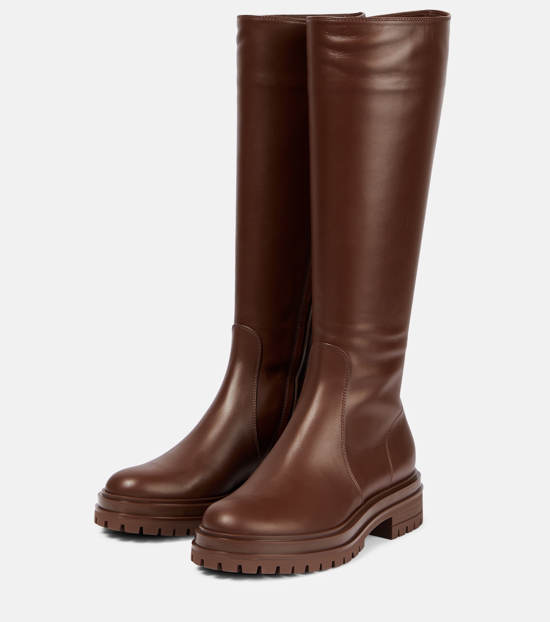 Botas altas de piel | Gianvito Rossi