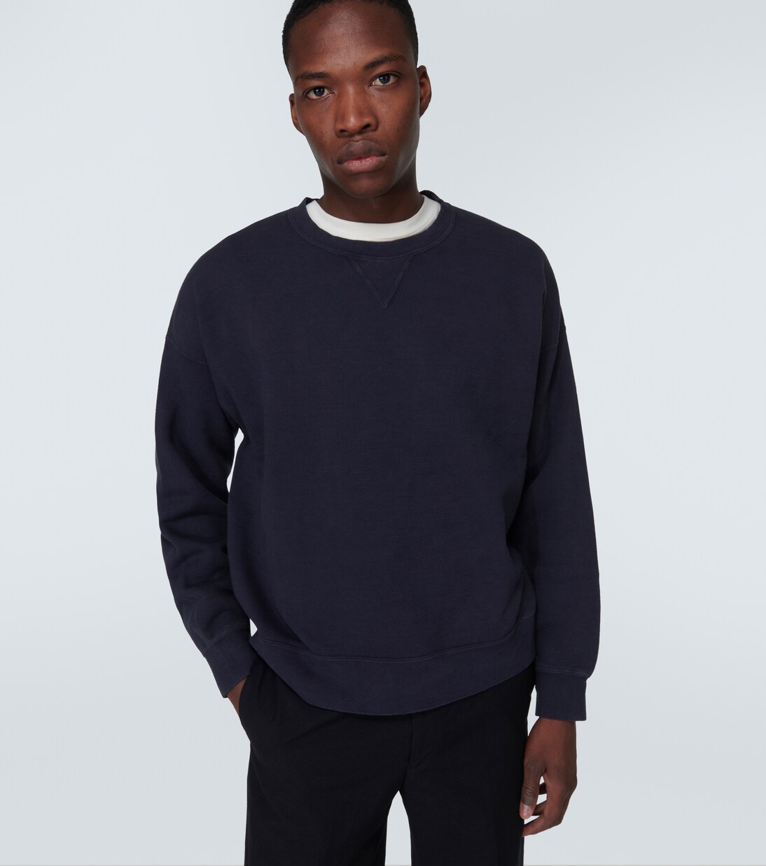 Felpa in jersey di misto cotone | Visvim