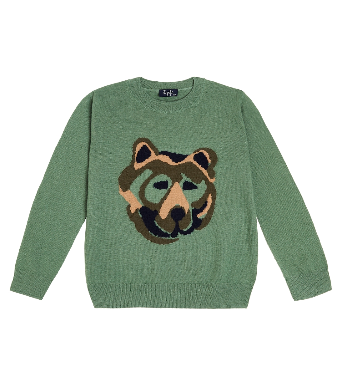 Jacquard wool sweater | Il Gufo
