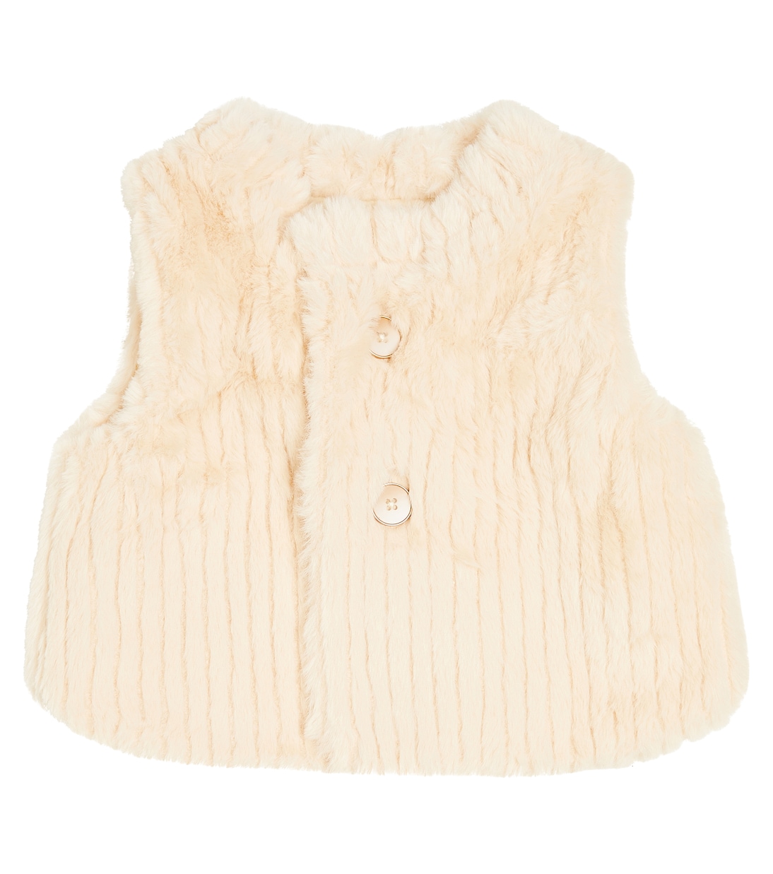 Bébé – Veste sans manches Tinge en fourrure synthétique | Donsje
