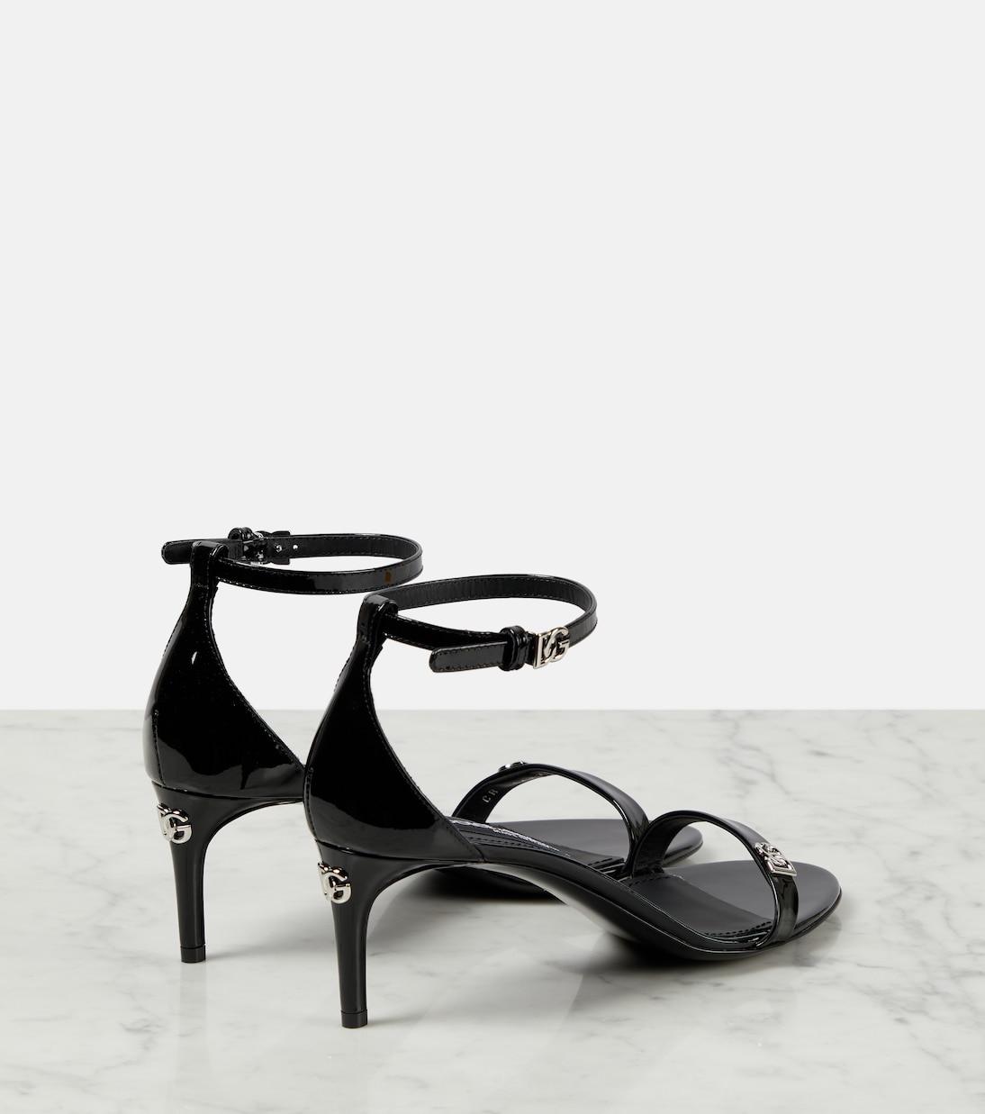 Sandalen DG aus Lackleder | Dolce&Gabbana