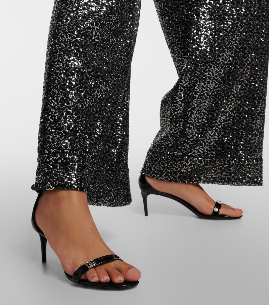 Sandalen DG aus Lackleder | Dolce&Gabbana