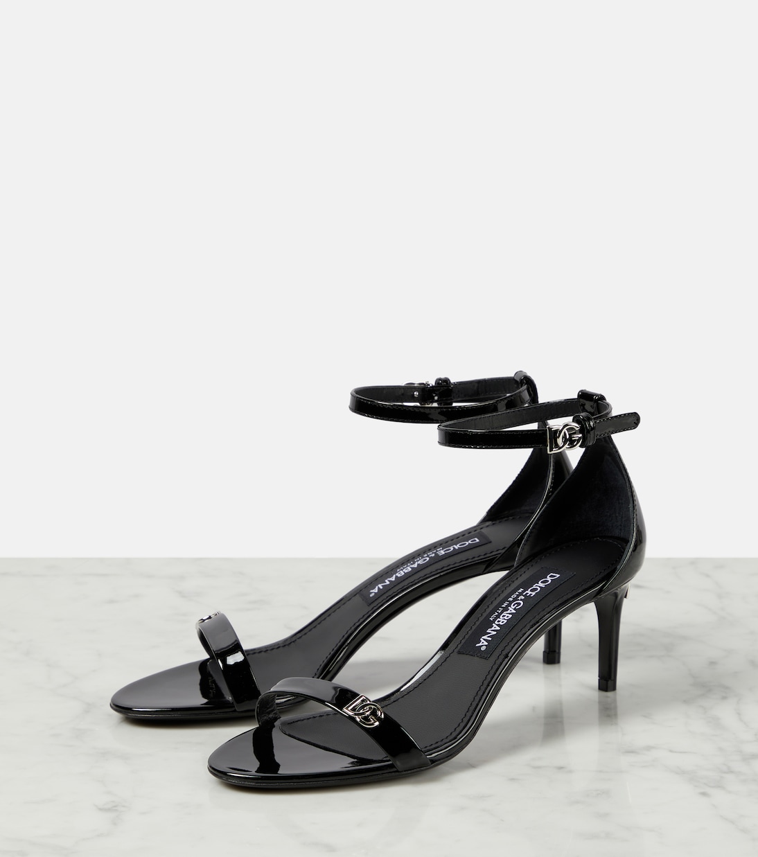 Sandalen DG aus Lackleder | Dolce&Gabbana