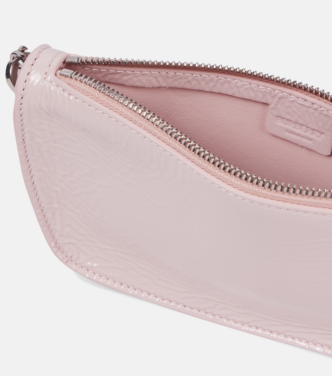 Micro leather shoulder bag | Burberry