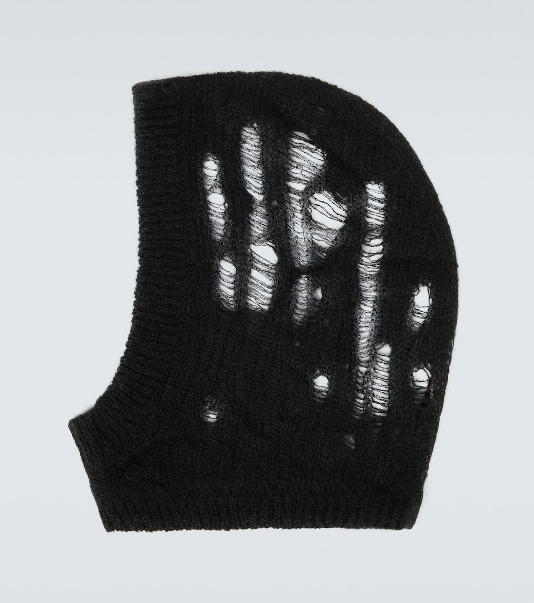 Distressed ski mask | Rick Owens
