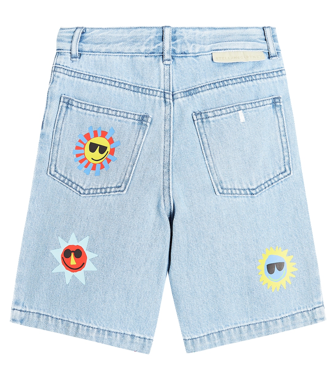 Shorts en denim bordados | Stella McCartney Kids