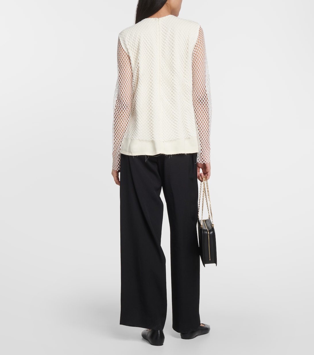 Top aus Mesh | Toteme